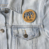 Elefant mit Zebrastreifen + Ihre Ideen Button (Beispiel)