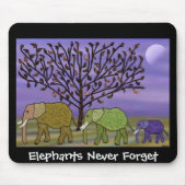 Elefant-Mond Mousepad (Vorne)