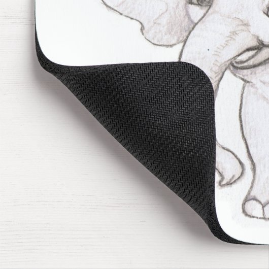 Elefant Mousepad (Ecke)