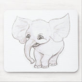 Elefant Mousepad (Vorne)