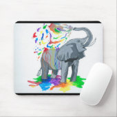 Elefant Mousepad (Mit Mouse)