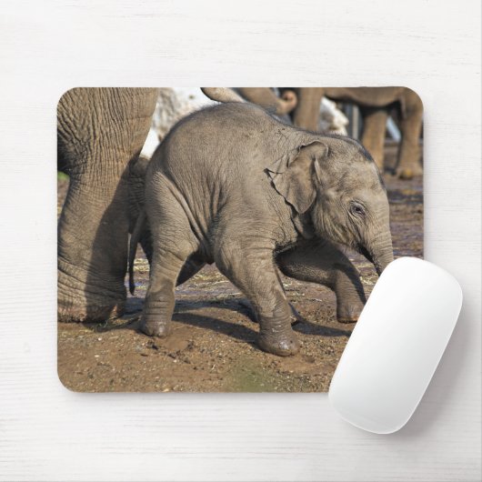 Elefant Mousepad (Mit Mouse)