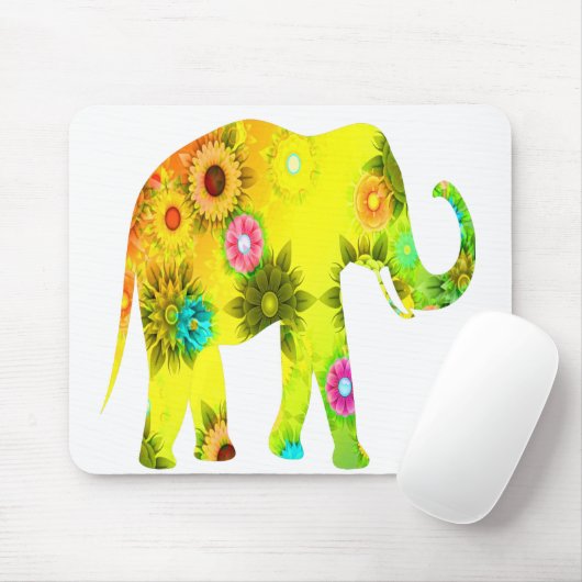 Elefant Mousepad (Mit Mouse)