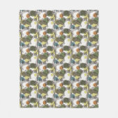 Elefant-Muster Fleecedecke (Vorderseite)