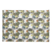 Elefant-Muster Kissenbezug (Rückseite-Links)