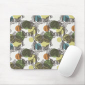Elefant-Muster Mousepad (Mit Mouse)