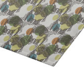 Elefant-Muster Schneidebrett (Ecke)