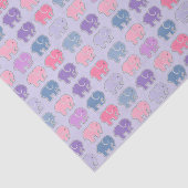 Elefant-Muster Seidenpapier (Ausschnitt)