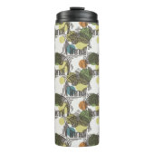 Elefant-Muster Thermosbecher (Vorderseite)