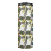 Elefant-Muster Thermosbecher (Rückseite)