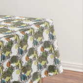 Elefant-Muster Tischdecke (Beispiel)