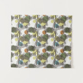 Elefant-Muster Wandteppich (Vorderseite (Horizontal))