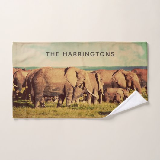 Elefant-Name-Handtuch Handtuch (Handtuch)