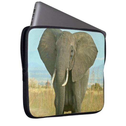 Elefant-Neopren-Laptop-Hülse 15 Zoll Laptopschutzhülle (Vorne Rechts)