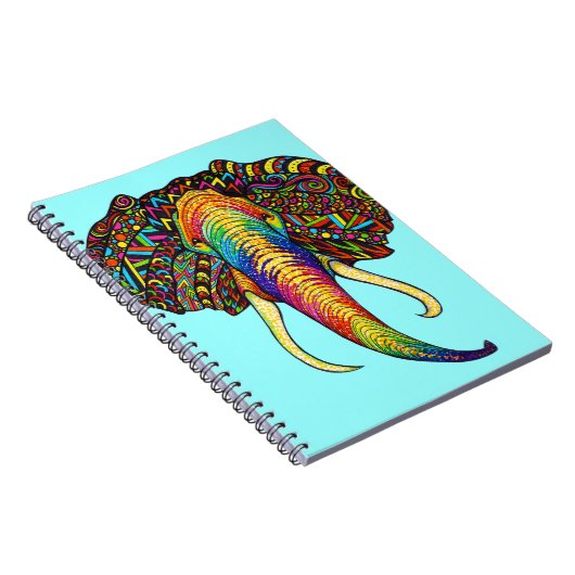 Elefant Notizblock (Rechte Seite)