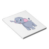 Elefant Notizblock (angewinkelt)
