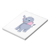 Elefant Notizblock (Rotiert)