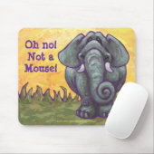 Elefant oh, der nicht eine Maus kein ist Mousepad (Mit Mouse)