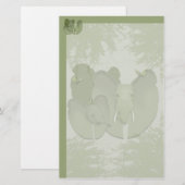 Elefant-Ohrbriefpapier Briefpapier (Vorne/Hinten)