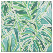 ELEFANT-OHREN Grün-tropisches Blätter Stoff (Muster)