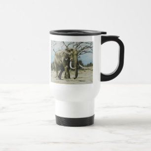 Elefant-Öl-Malerei-Reise-Tasse Reisebecher