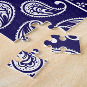 Elefant, Paisley: Vintages Stammesmuster. Puzzle (Seite)