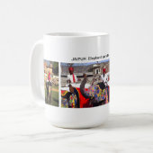 ELEFANT-PARADE JAIPUR INDIEN KAFFEETASSE (Vorderseite Links)