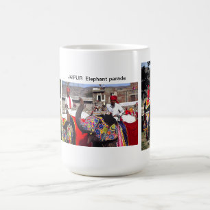 ELEFANT-PARADE JAIPUR INDIEN KAFFEETASSE