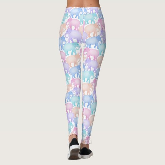Elefant-Parade Leggings (Rückseite)