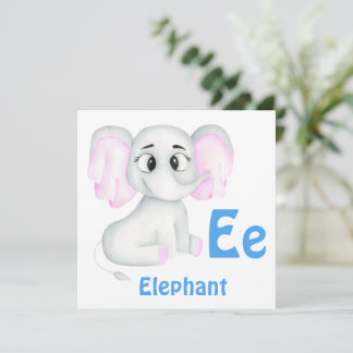 Elefant personalisieren ABC: Buchstabe E - Ihren N