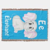 Elefant personalisieren ABC: Buchstabe E - Ihren N Decke (Vorderseite)