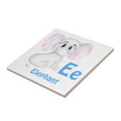 Elefant personalisieren ABC: Buchstabe E - Ihren N Fliese (Seite)
