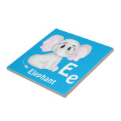 Elefant personalisieren ABC: Buchstabe E - Ihren N Fliese (Seite)