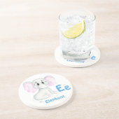 Elefant personalisieren ABC: Buchstabe E - Ihren N Getränkeuntersetzer (Seite)