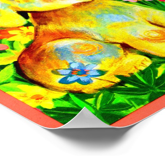 Elefant Poster (Ecke)