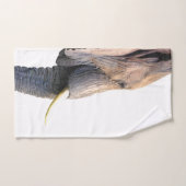 Elefant-Profil-Dschungel-Tier Badhandtuch Set (Handtuch)