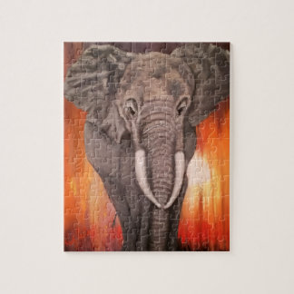 Elefant Puzzle