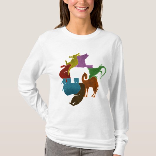 Elefant-Puzzlespiel T-Shirt (Vorderseite)