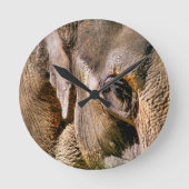 ELEFANT RUNDE WANDUHR (Vorderseite)