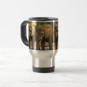 Elefant-Safari Reisebecher (Vorderseite Links)