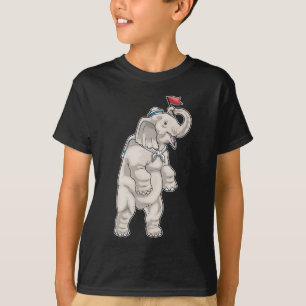 Elefant Seemann Seemannshut T-Shirt