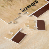 Elefant Serengeti Afrika Savanne Wildtiere Puzzle (Seite)