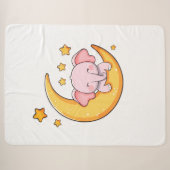 Elefant Sherpadecke (Vorderseite (Horizontal))