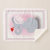 Elefant Sherpadecke (Vorderseite (Horizontal))