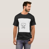 Elefant-Shirt der Männer T-Shirt (Vorne ganz)