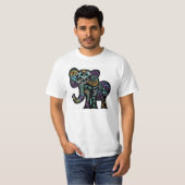 Elefant-Shirt T-Shirt (Vorne ganz)