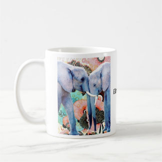 Elefant Sie Kaffeetasse