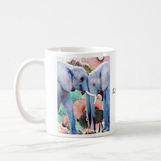 Elefant Sie Kaffeetasse (Links)