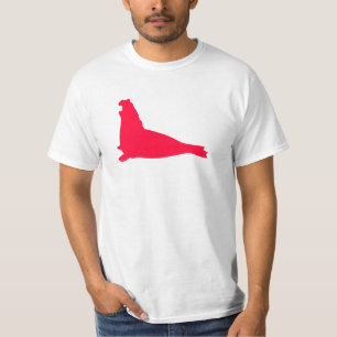 Elefant-Siegel-Shirt-Rot T-Shirt