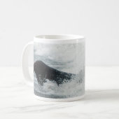 Elefant-Siegelsurfer-Tasse Kaffeetasse (Vorderseite Links)